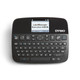 Top view of DYMO LabelManager Executive 640 CB with full QWERTY keyboard and colour screen.