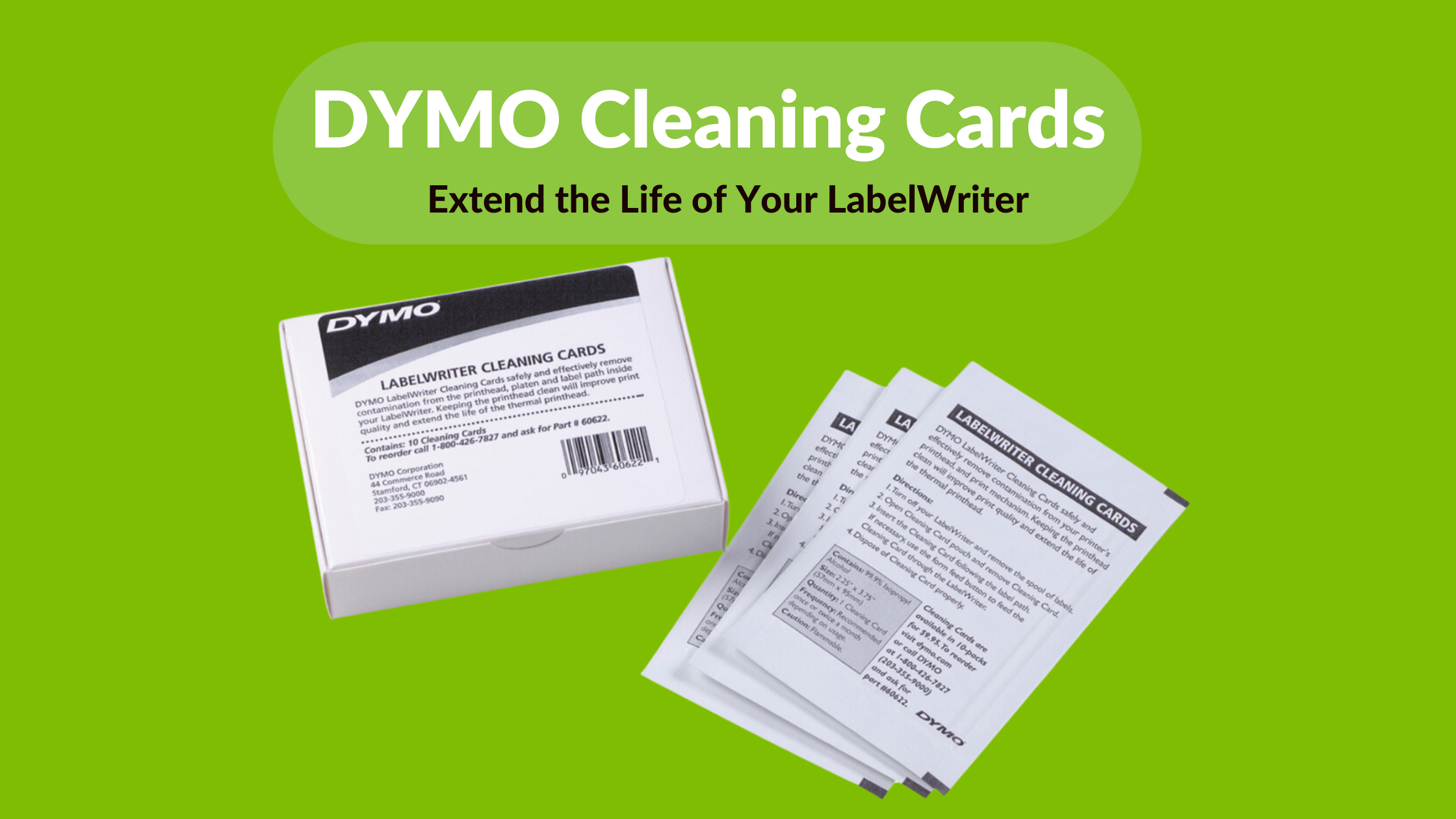 Maintain Peak Performance How DYMO Cleaning Cards Can Extend the Life