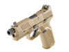 FN 509 Tactical 9mm Luger 4.50" Threaded Barrel 17 Round Flat Dark Earth | No Manual Safety - 845737009137