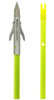 Muzzy Bowfishing Chartreuse Fish Arrows - 050301103405