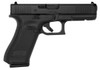 Glock G17 Gen5 with Front Serrations 9mm Luger 4.49" FS 17+1 Black nDLC Black Polymer Grip - 764503037108