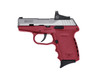 SCCY Industries CPX-2 RD 9mm Luger 3.10" 10+1 Crimson Stainless Steel Slide Crimson Red Polymer Grip - CPX-2TTCRRD - 850013592296