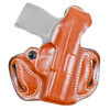 Desantis Gunhide Thumb Brake Mini Slide | Tan Leather OWB Glock 17/19/22 Right Hand - 792695187431