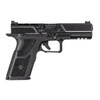 ZEV OZ9 Combat 9mm Luger 4.49" 17+1 Black, Black DLC Steel Black Polymer Grip - OZ9-STD-COMBAT-B-B - 811338035189