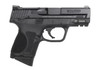 Smith & Wesson 12482 M&P M2.0 Compact 9mm Luger 3.60" 12+1 Black Black Armornite Stainless Steel Black Interchangeable Backstrap Grip - 022188878387