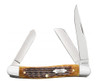 Case XX Corn Cob Jigged Antique Bone Medium Stockman Stainless Pocket Knife - 021205528342