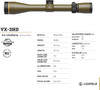 Leupold VX-3HD CDS-ZL 4.5-14x40mm  1" Tube Wind-Plex | Burnt Bronze | 180621 - 030317028435