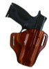 Bianchi 57 Remedy  OWB 09A Tan Leather Belt Slide Fits Glock 42 - 013527000132
