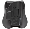 Bulldog RRSWMPSEZ Rapid Release  OWB Black Polymer Paddle Fits S&W M&P Shield EZ - 672352016222