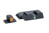 AmeriGlo S&W M&P Shield Pro I-dot Tritium Night Sights | Green/Orange | SW-245 - 644406906353