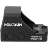 Holosun HS507K X2 Open Reflex | Red Dot | HS507KX2 | EMAIL QUOTE@SIMMONSSG.COM FOR COUPON CODE - 810047071211