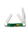 Case John Deere Corn Cob Bright Green Medium Stockman Folding Knife - 021205157467
