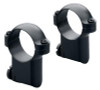 Leupold Ring Mounts For Ruger No. 1, 77/22, 96/44 1" Low Steel Matte Black - 030317499501