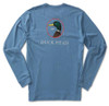 Duck Head LS Logo T Shirt -