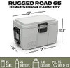 Rugged Road 65 Cooler-Polar White - 860008250322