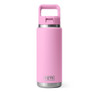 Yeti Rambler 26 0z Straw Bottle | Power Pink - 888830322598