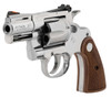 Colt Python 357 Mag/38 Special 2.50" | Stainless & Walnut W/Colt Medallion Grip - 098289003423