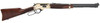 Henry Side Gate Lever Action 35 Rem 20" Blued Barrel | Polished Brass & American Walnut - 619835060488