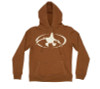 Rig `Em Right Gunner Hoodie- Dirty Brown Medium - 893136002846