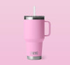 Yeti Rambler 35 Oz Straw Mug | Power Pink - 888830259528