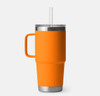 Yeti Rambler 25 Oz Straw Mug | King Crab Orange - 888830255551