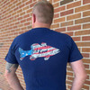 Old Row Bass USA Pocket Tee - 840368394102