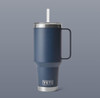 Yeti Rambler 42 Oz Straw Mug | Navy - 888830329436