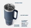 Yeti Rambler 42 Oz Straw Mug | Navy - 888830329436