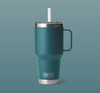 Yeti Rambler 35 Oz Straw Mug | Agave Teal - 888830323779