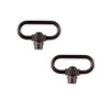 Allen Push Button QD Swivel | Black - 1.25" With Loop - 026509046097