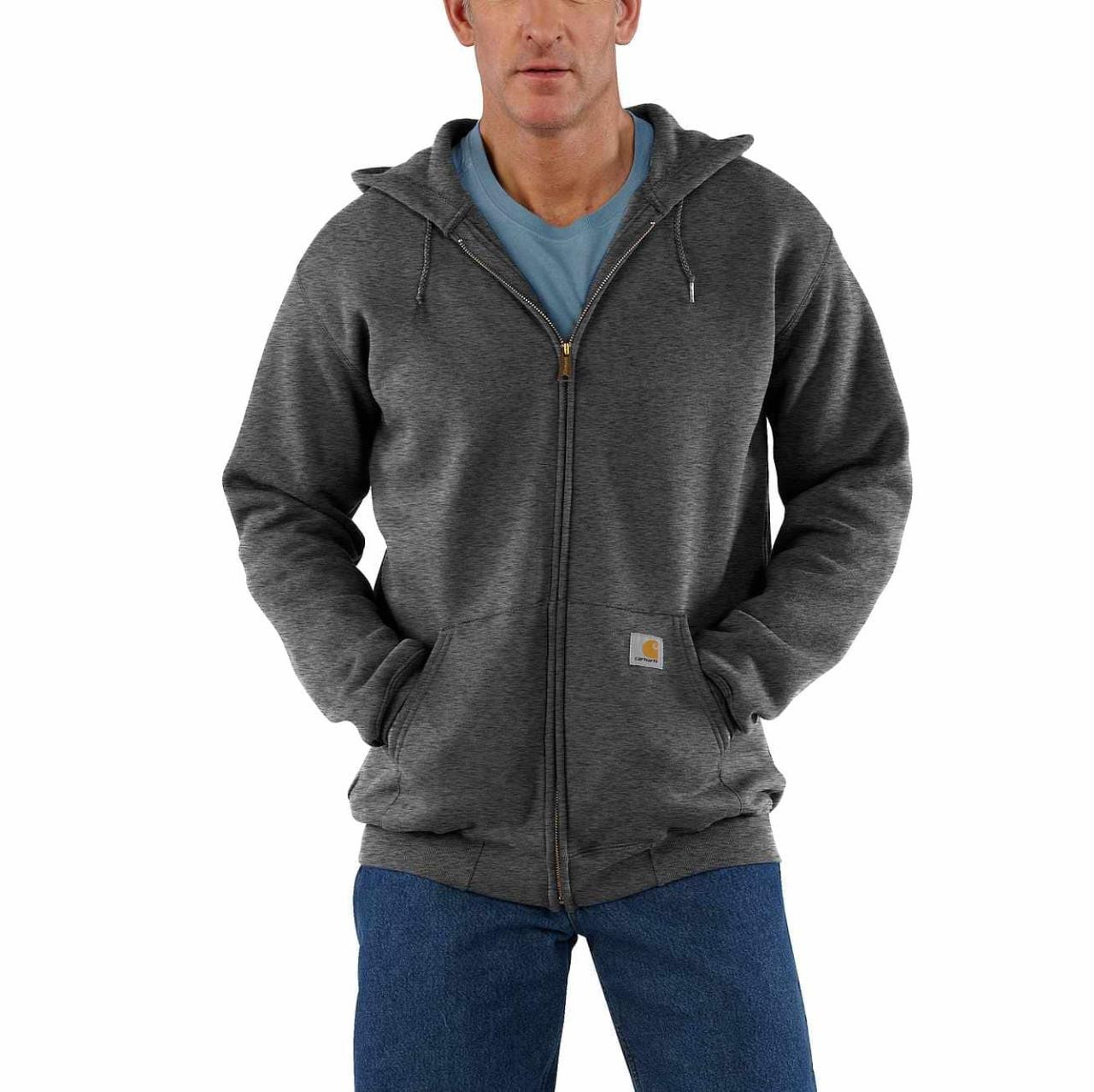 Men's Cotton Fleece Hoodie - All in Motion Orange L 1 ct