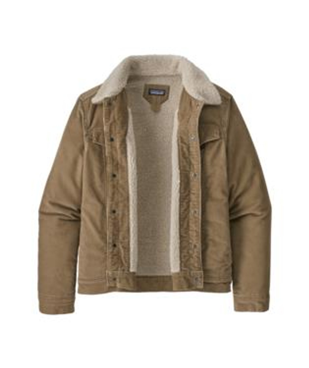 Pile-lined jacket - Brown - Men