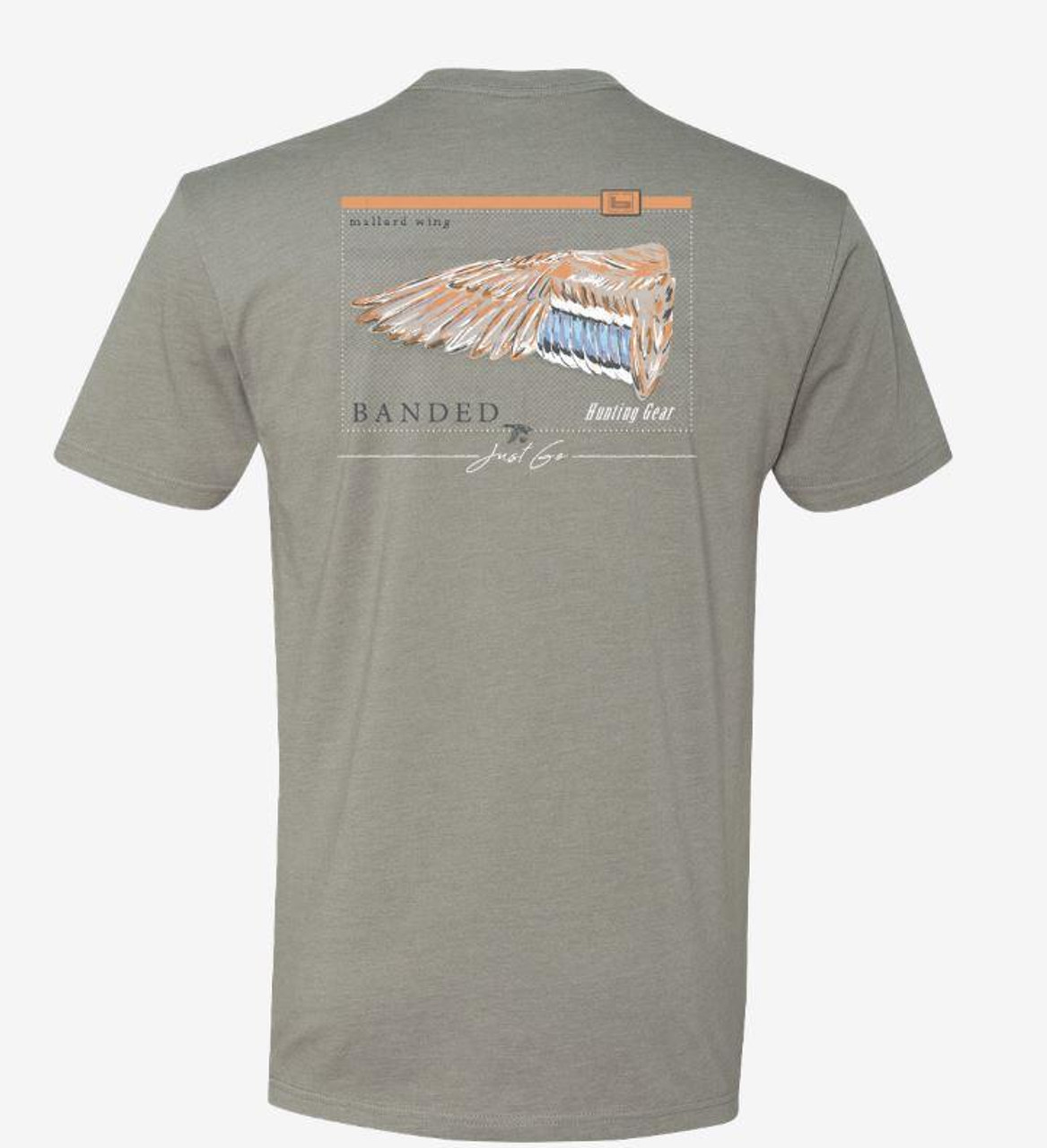 Banded Mallard Wing Short Sleeve Logo T-Shirts - B1110020