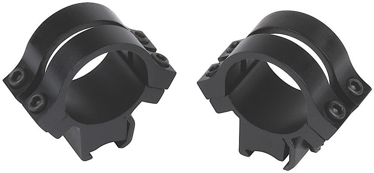 Weaver 1-in Medium Matte Quad-Lock Riflescope Rings