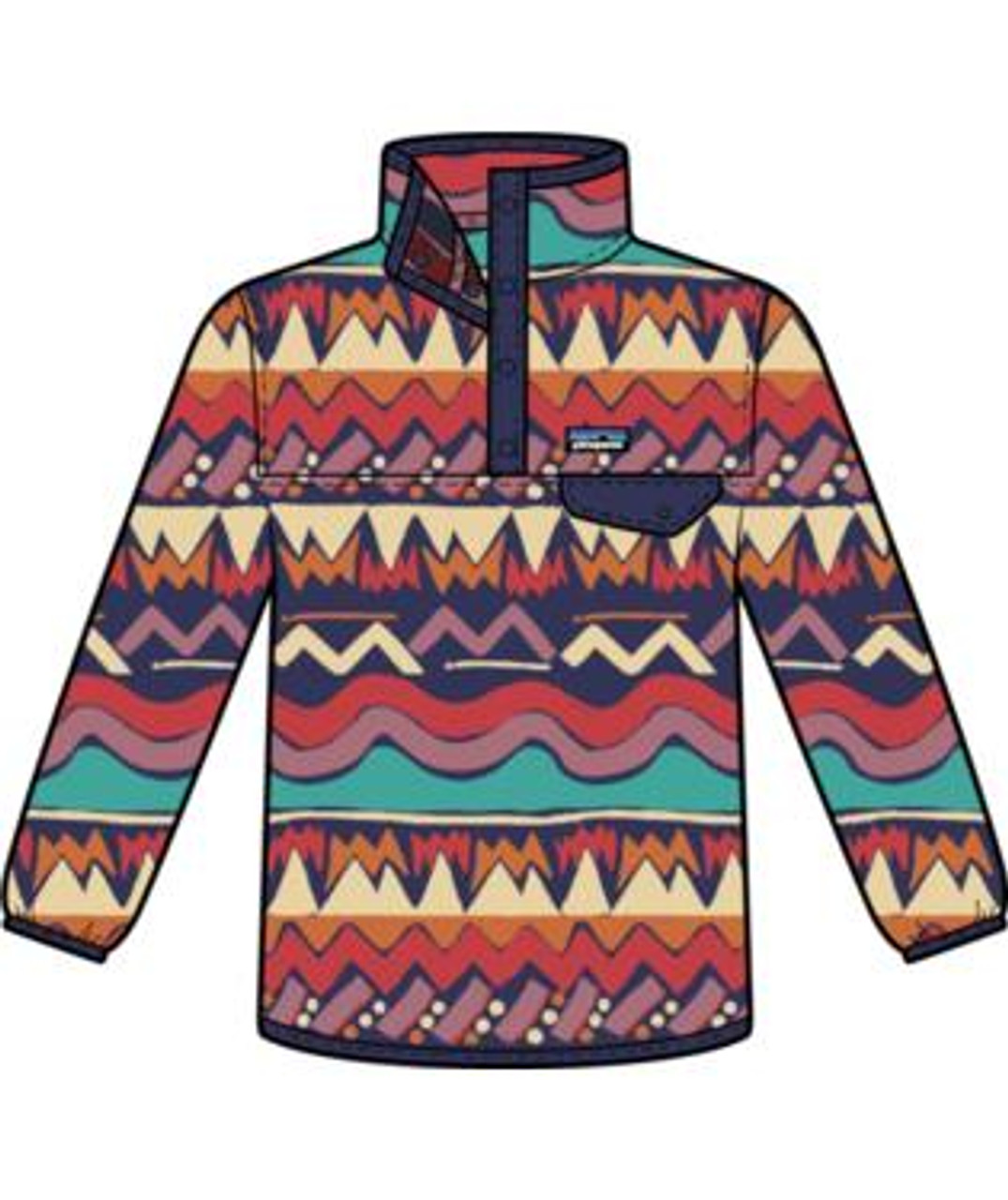 Patagonia Boys Lightweight Synchilla Snap-T Pullovers - 65572
