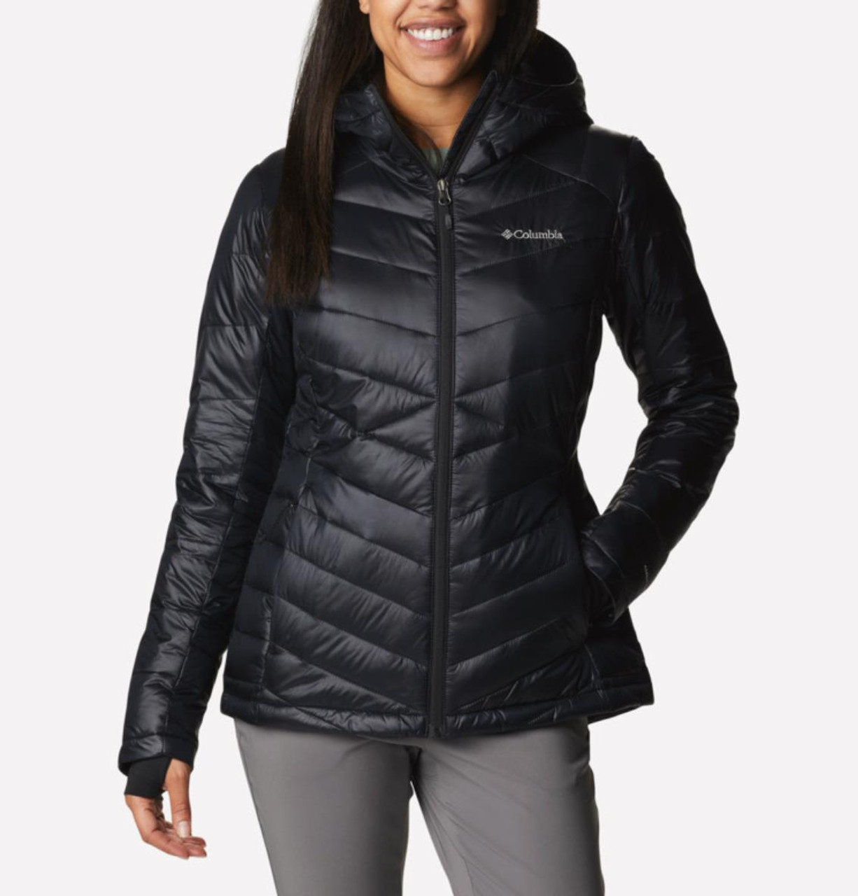 Columbia Womens Joy Peak Hooded Jacket - Simmons Sporting Goods