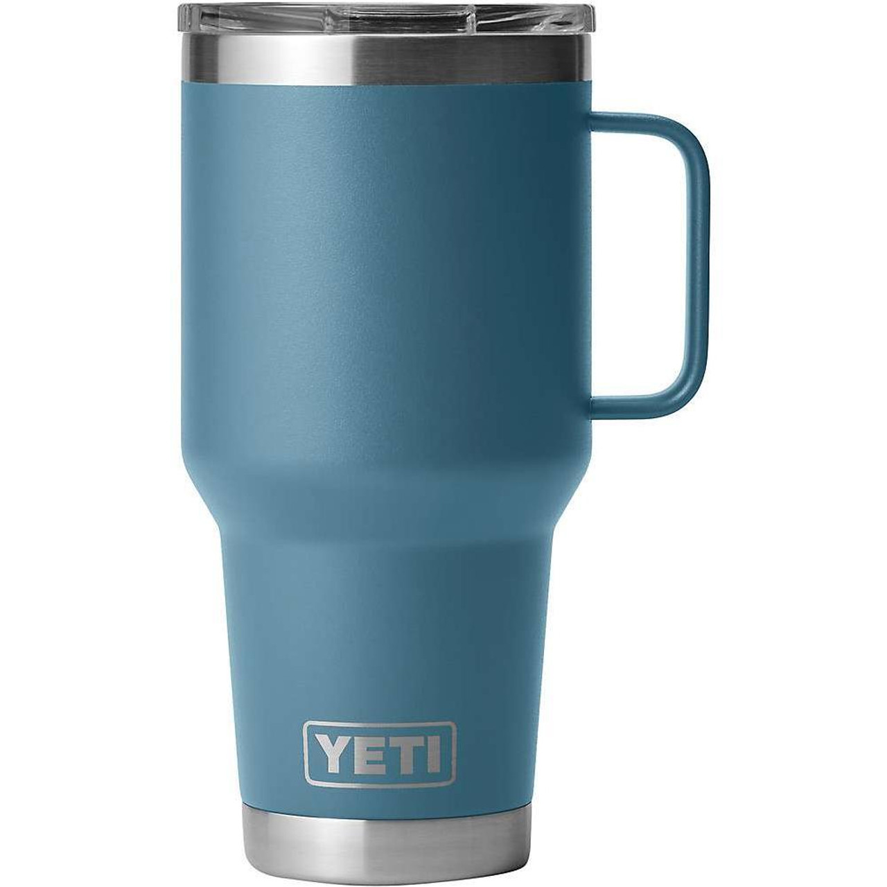 Difference Between YETI Rambler 20 oz Tumbler & Travel Mug with Handle and  Stonghold Lid 