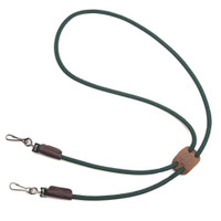 Mendota Double Green Whistle Lanyard - 793721062043