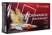 Hornady Superformance Varmint .204 Ruger 40 Grain V-Max 20 Rounds Per Box - 83206 - 090255832068