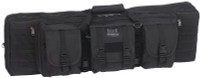 Bulldog BDT40-37B Tactical Single Rifle Case 37" Black with 3 Accessory Pockets & Deluxe Padded Backstraps Lockable Zippers - 672352010473