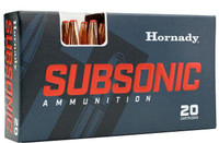 Hornady Subsonic Ammunition 450 Bushmaster 395 Grain SUB-X FTX 20 Rounds Per Box - 82247 - 090255822472