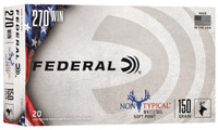 Federal 270DT150 Non-Typical 270 Win 150 gr Non-Typical Soft Point (SP) 20 per Box - 604544627008