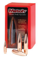 Hornady Match .224 Diameter 68 Grain Hollow Point Boattail - 090255222784