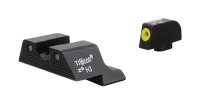 Trijicon HD XR Night Sights Yellow Front Outline Glock 17/19 - 719307213869