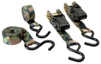 HME RS4PK Camouflage Ratchet Tie Down Straps Camouflage 4 Pack - 888151015100