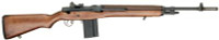 Loaded M1A 7.62mm NATO 22 Inch Carbon Barrel Blue Finish Walnut Stock 10 Round - 706397012229