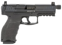 HK VP9 Tactical Optic Ready 9mm Luger 4.70" (3)17+1 Black Black Black Polymer Grip Right Hand - 642230262485