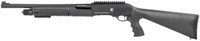 Radikal P3 P-3 Tactical Pump 12 Gauge 3" 19" 4+1 Black Hard Coat Anodized Black Fixed Pistol Grip Stock - 860006247430