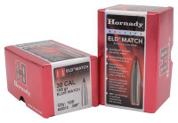 HORNADY ELD MATCH 30 CAL .308 155 GRAIN EXTREMELY LOW DRAG-MATCH 100 ROUNDS PER BOX - 30313 - 090255303131