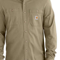 Carhartt Flame-Resistant Force Cotton Shirt - 101698 - 889192273412